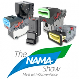 Innovative Technology Americas. Inc showcase their global currency portfolio at the NAMA Show
