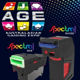 Cash handling technology leader heads to Australasian Gaming Expo (AGE)