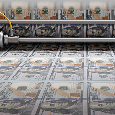 Impresión de billetes de banco
