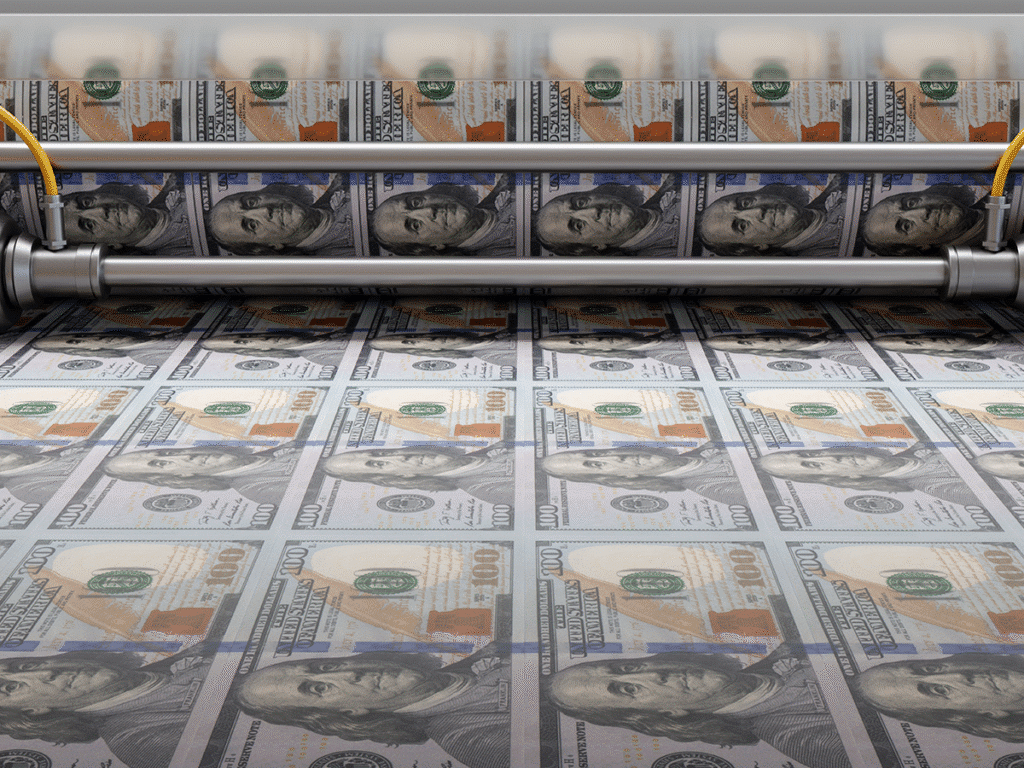 Impresión de billetes de banco