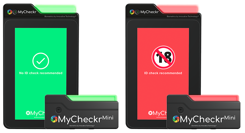 My Checkr age and identity validation device